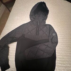 Cana goose sweater jacket NWT with black label